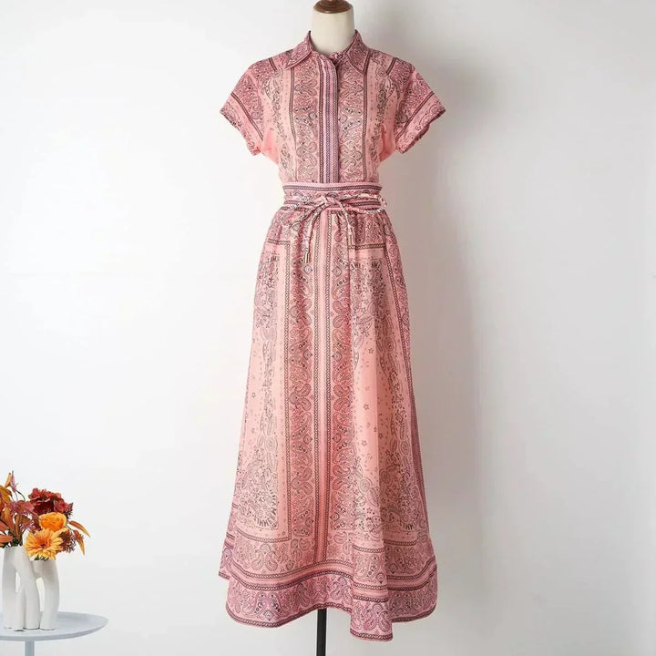 Magdalena | Bedrucktes zweiteiliges Boho-Set