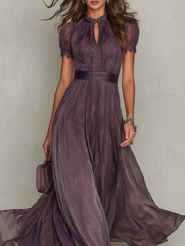 Mia | Maxikleid Chiffon Vintage elegant