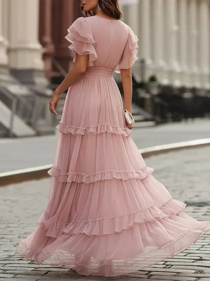 Charlotte | Kleid für Sposa Maxi elegant hellrosa