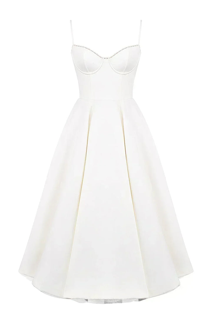 Britta | Midikleid aus Luxus
