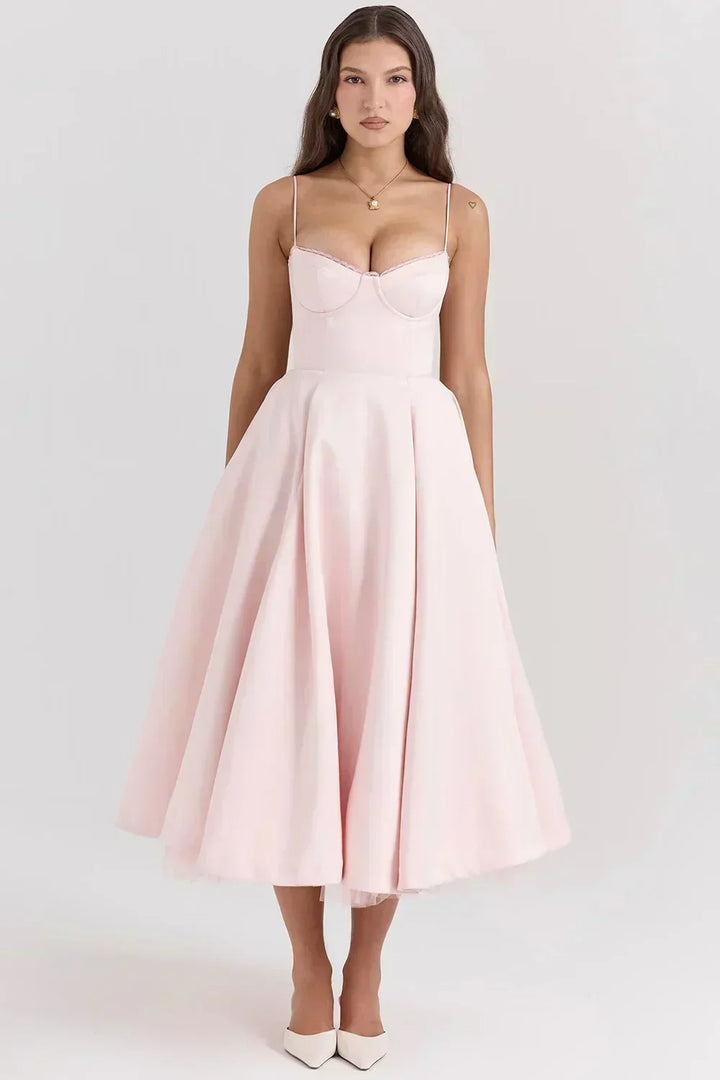 Britta | Midikleid aus Luxus